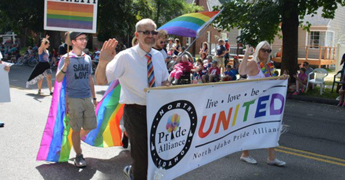 North Idaho Pride Alliance at the Pride Parade
