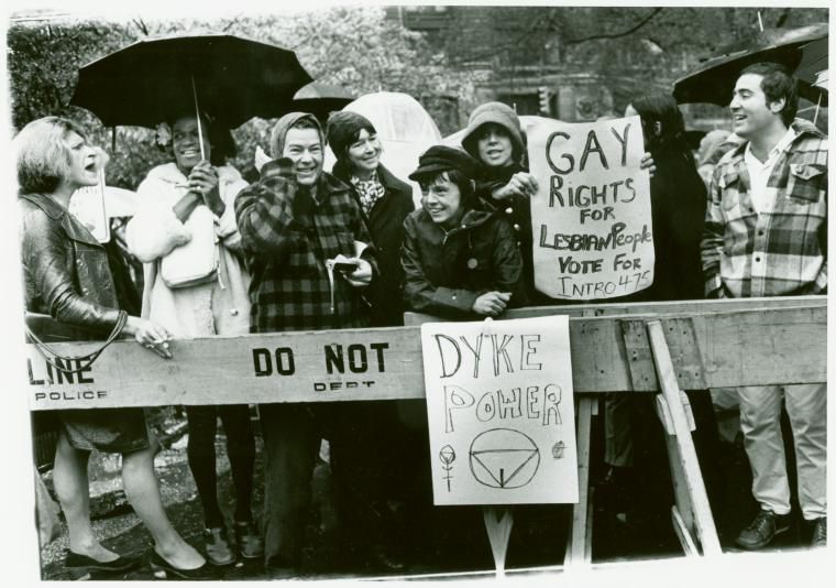 Stonewall Photo - Credit Diana Davies New York Public Library